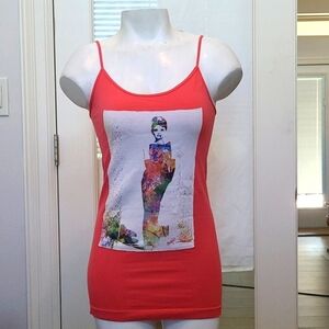 Tees by Tina Audrey Hepburn Tank Top